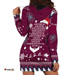 Sea Eagles Rugby Hoodie Dress Manly Boys Victory Christmas Vibe