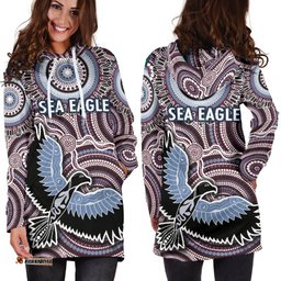 Warringah Women's Hoodie Dress Sea Eagles Indigenous
