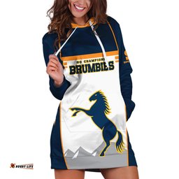 Brumbies Super Rugby Hoodie Dress Brumbies Go Champions