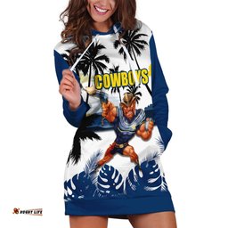 NRL Cowboys Hoodie Dress Summer Vibe Style