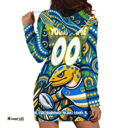 Custom Australia NAIDOC Week 2024 Hoodie Dress Parramatta Eels Mascot Keep The Fire Burning