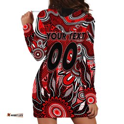 Personalised Bombers NAIDOC Week 2024 Hoodie Dress Aussie Aboriginal Art