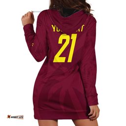 Custom West Indies Cricket Hoodie Dress Go Windies Sporty Version