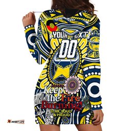Custom NAIDOC Week 2024 Cowboys Hoodie Dress Mascot Rugby