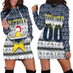 Vibe Hoodie Clothing North Queensland Cowboys Christmas Hoodie Dress