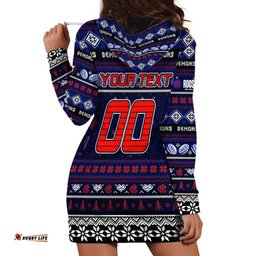 Personalized Demons Football Xmas Hoodie Dress Australia AFL Mascot