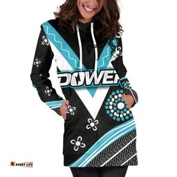 We Are Port Adelaide Women Hoodie Dress Power