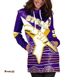Storm Women Hoodie Dress Indigenous Melbourne