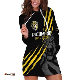 Richmond Football Hoodie Dress Go Tigers Sporty Style