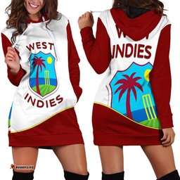 West Indies Windies Cricket Hoodie Dress
