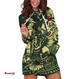 NRL ANZAC Sea Eagles Hoodie Dress Camouflage