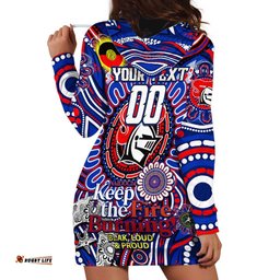 Custom NAIDOC Week 2024 Knights Hoodie Dress Mascot Rugby