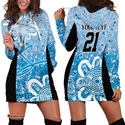Adelaide Strikers Custom Hoodie Dress Minimalism Aboriginal