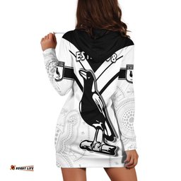 The Magpies Indigenous Hoodie Dress 1908 Western Suburbs