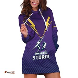 Storm Rugby Hoodie Dress Purple Sporty Go Storm