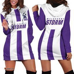 Storm Rugby Hoodie Dress White Sporty Go Storm