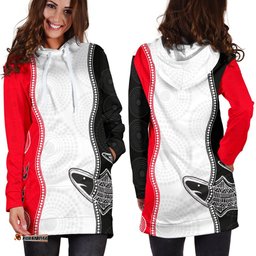 ST Kilda Women's Hoodie Dress Aboriginal