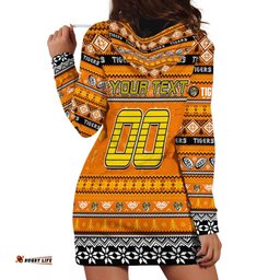 Personalized Tigers Football Xmas Hoodie Dress Australia AFL Mascot