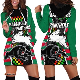 NRL Combine Rabbitohs and Panthers Hoodie Dress 08