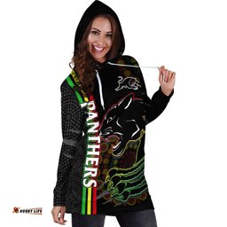 Penrith Panthers Rugby Hoodie Dress The Mountain Men Aboriginal Art Dynamic
