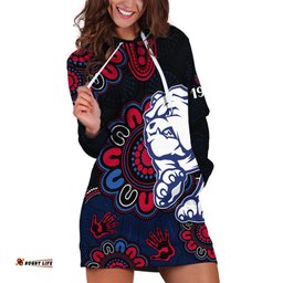AFL Western Bulldogs Dogs 1877 Aboriginal Hoodie Dress 09