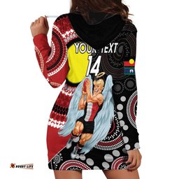 Custom AFL St Kilda NAIDOC Week Hoodie Dress Keep The Fire Burning Indigenous Art