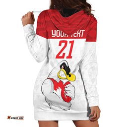 AFL Sydney Custom Hoodie Dress with Swans Mascot Simple Style