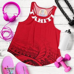 Tahiti Polyensian Women Racerback Tank Bn10
