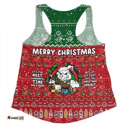 South Sydney Rabbitohs Custom Women Racerback Singlet - Chrissie Spirit Women Racerback Singlet