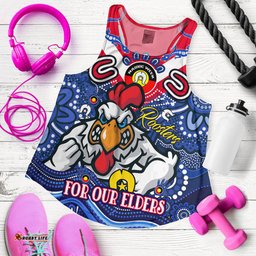 Australia East of Sydney Naidoc Week Custom Women Racerback Tank