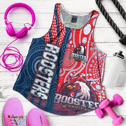 Vibe Hoodie Clothing Sydney Roosters Sporty Style Racerback Tank