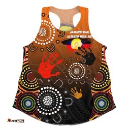 Naidoc Women's Racerback Tank Heal Country 2021