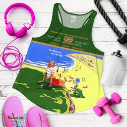 Racerback Tank Queensland Tank Top Vintage Poster Women