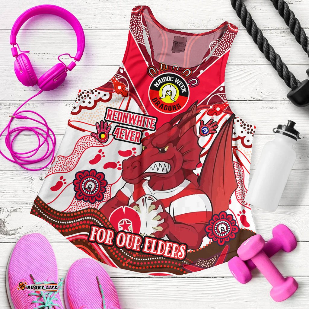 Australia Illawarra and St George Naidoc Week Custom Women Racerback Tank