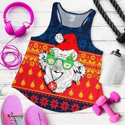 Australia Christmas Women's Racerback Tank Bye Bye 2020