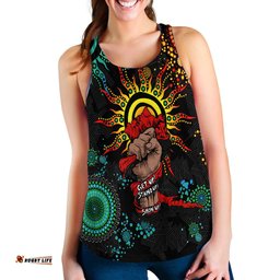 NAIDOC Week 2022 Aboriginal Art Unique Women Tank Top