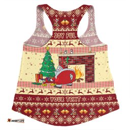 Australia Christmas Custom Women Racerback Singlet - Smells Like Christmas Women Racerback Singlet