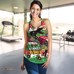 Australia Sydney Naidoc Week Women Racerback Tank For Our Elders Aboriginal Inspired