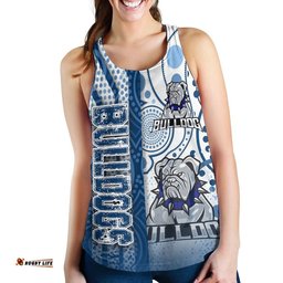 Vibe Hoodie Clothing Canterbury Bankstown Bulldogs Sporty Style Racerback Tank
