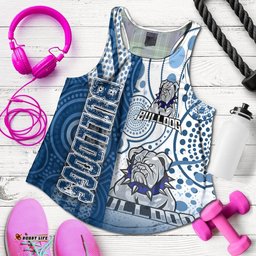Vibe Hoodie Clothing Canterbury Bankstown Bulldogs Sporty Style Racerback Tank