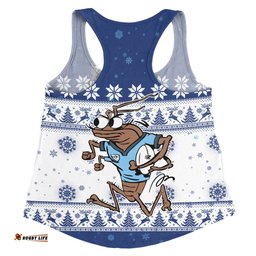 New South Wales Cockroaches Christmas Custom Women Racerback Singlet - Special Ugly Christmas Women Racerback Singlet