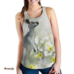 Racerback Tank Kangaroo Top Tank Sunset Painting Ver04 Women