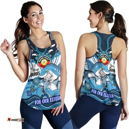 Australia Sutherland and Cronulla Naidoc Week Custom Women Racerback Tank