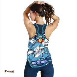 Australia Sutherland and Cronulla Naidoc Week Custom Women Racerback Tank
