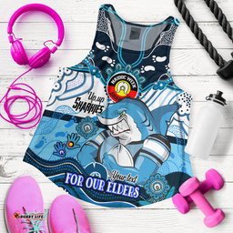 Australia Sutherland and Cronulla Naidoc Week Custom Women Racerback Tank