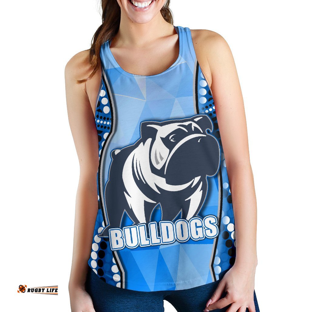 Bulldogs Women's Racerback Tank Indigenous Snappy