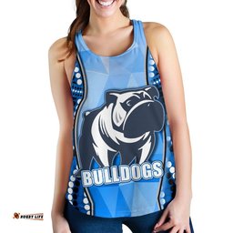 Bulldogs Women's Racerback Tank Indigenous Snappy
