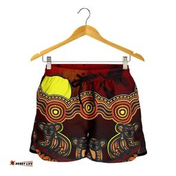 Aboriginal Women Shorts Australian Indigenous Koala