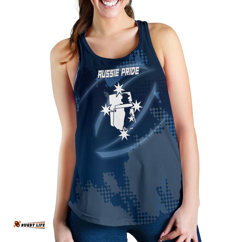 Racerback Tank Aussie Pride Tank Top Coat Of Arms Women