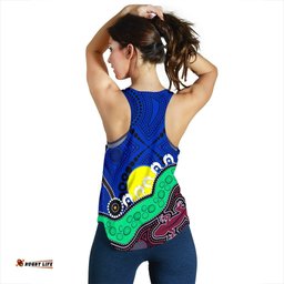 Racerback Tanks Aboriginal Naidoc Week Style